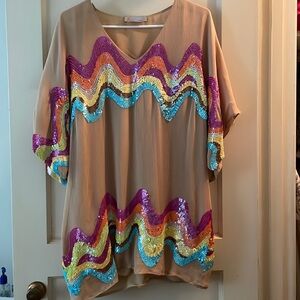 M by Missoni sequin dress/top
